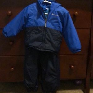 Columbia 2 piece snow suit